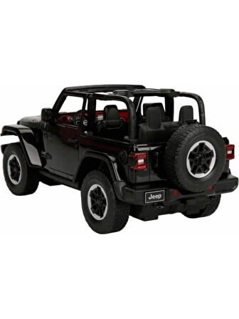 Sunman 1/14 Kumandalı Jeep Wrangler Rubicon Açılır Kapı 79400 SİYAH