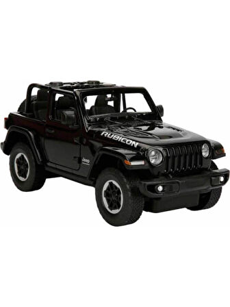 Sunman 1/14 Kumandalı Jeep Wrangler Rubicon Açılır Kapı 79400 SİYAH