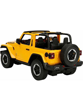 Sunman 1/14 Kumandalı Jeep Wrangler Rubicon Açılır Kapı 79400 SARI