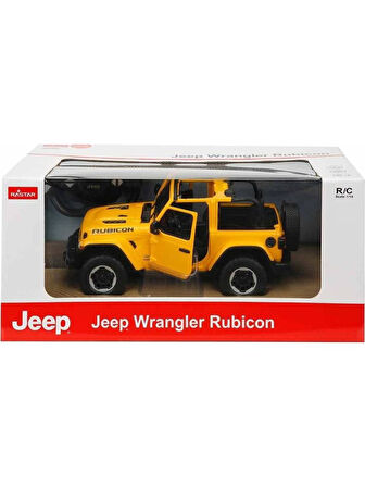 Sunman 1/14 Kumandalı Jeep Wrangler Rubicon Açılır Kapı 79400 SARI