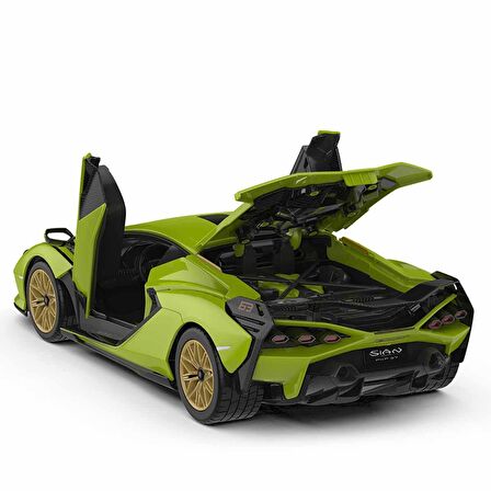 Uzaktan Kumandalı Model Araç Lamborghini Sian FKP 37 Montaj Kiti 1:18 Ölçekli