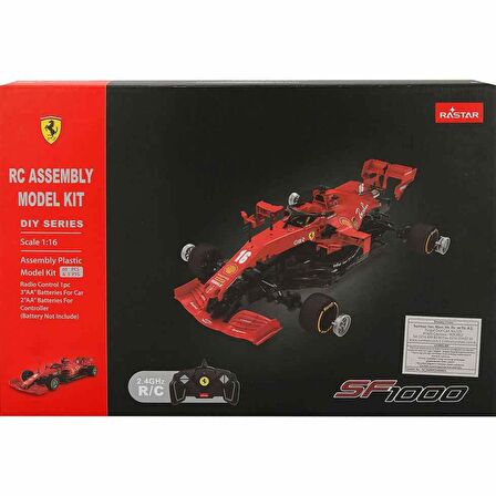 Uzaktan Kumandalı Model Araç Ferrari SF1000 Montaj Kiti 1:16 Ölçekli