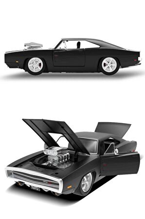 Hem Çocuklara Hem de Yetişkinlere Heyecan! 1:16 Ölçek 1970 Dodge Charger R/T