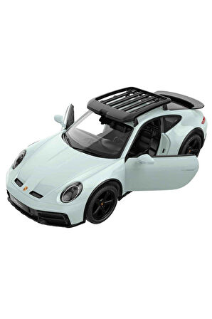 1:14 Porsche 911 Dakar Standard Version Uzaktan Kumandalı Araba – 2.4 GHz, Full Fonksiyon, Kapıları Açılır, Tavan Rafı Çıkarılabilir