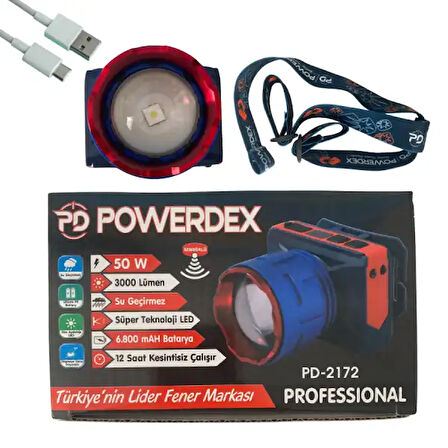 Powerdex Pd 2172 Profesyonel Kafa Lambası