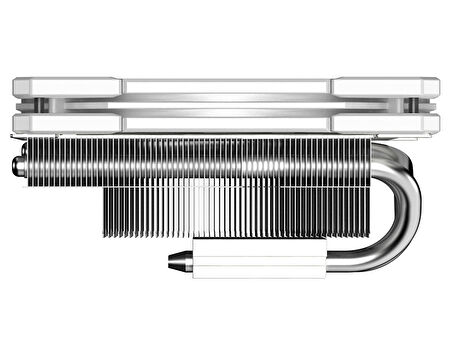 ID-COOLING IS-55 ARGB White Low Profile 55mm 4Pin PWM İşlemci Soğutucusu