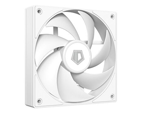 ID-COOLING AF-125-W White 12cm 4Pin PWM Beyaz Kasa Fanı