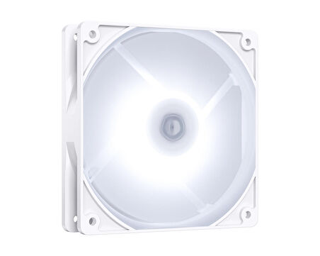 ID-COOLING XF-120-SW PWM 4Pin 120mm Gümüş Led Kasa Fanı