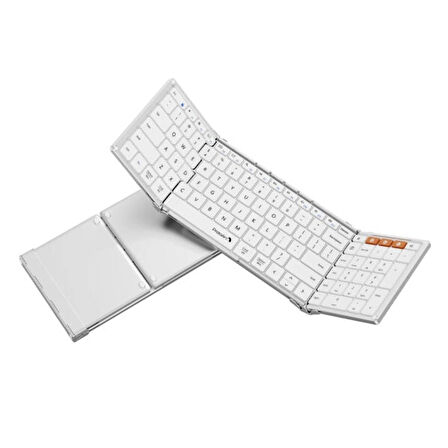 ProtoArc XK01 Beyaz Katlanabilir Bluetooth Klavye (CP012684)
