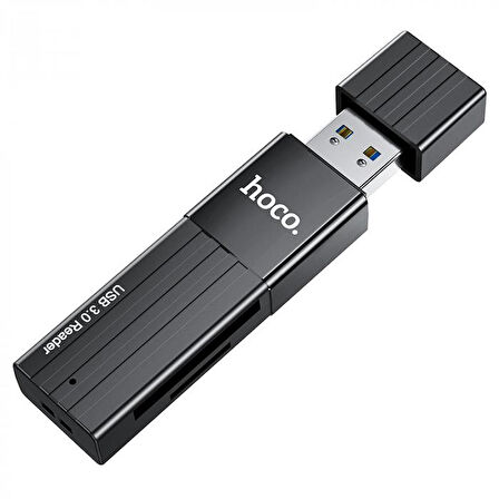 HOCO HB20 2in1 Hafıza Kart Okuyucu USB 2.0 Çevirici Adaptör