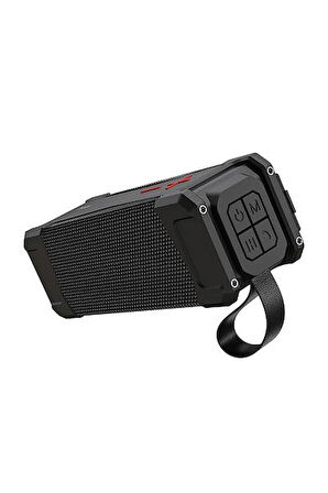 Hoco HC6 Magic Sports Bluetooth Speaker Su Geçirmez Hoparlör Ses Bombası Premium Product Siyah