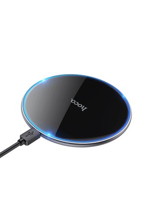 Hoco. CW6 Pro Easy 15W 1M Kablosuz Magsafe Şarj Cihazı - Siyah