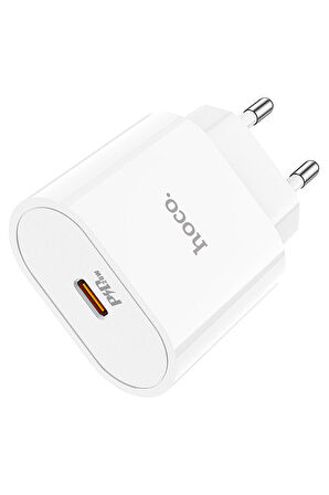 Hoco C94A Metro 20W Type-C Çıkışlı PD Hızlı Şarj Aleti