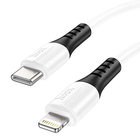 HOCO X82 20W Type-C to Lightning iPhone Hızlı Şarj Kablosu Data Kablosu BEYAZ