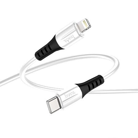 HOCO X82 20W Type-C to Lightning iPhone Hızlı Şarj Kablosu Data Kablosu BEYAZ