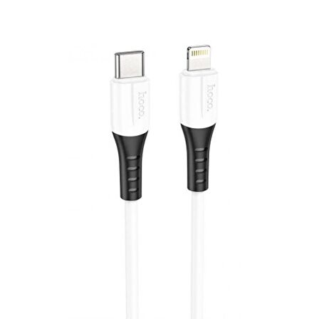 HOCO X82 20W Type-C to Lightning iPhone Hızlı Şarj Kablosu Data Kablosu BEYAZ