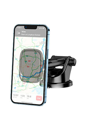 Manyetik Telefon Tutucu Orta konsol 4,5-7 inç Açısı Ayarlanabilir iPhone Uyumlu