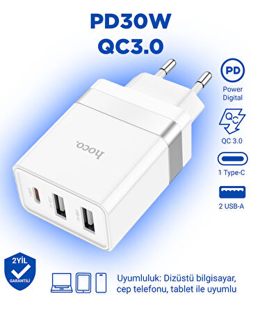 N21 Pro Tourer, Type-C 30W Şarj Adaptörü