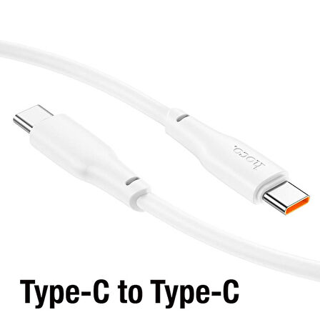 HOCO X93 Force 60W Type-C to Type-C Ultra Hızlı Şarj ve Data Kablosu 2mt
