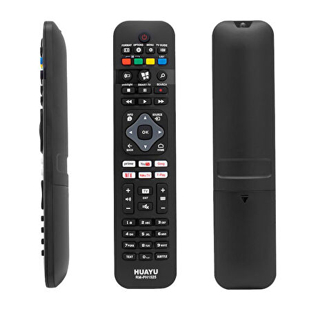 HUAYU KL RM-PH1525 PHILIPS NETFLIX-YOUTUBE-PRIME VIDEO TUŞLU UNIVERSAL LCD LED TV KUMANDA