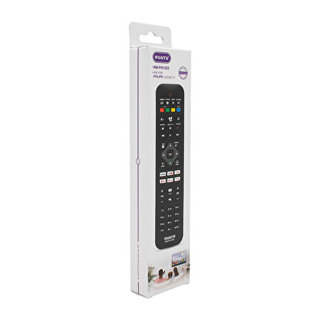 HUAYU KL RM-PH1525 PHILIPS NETFLIX-YOUTUBE-PRIME VIDEO TUŞLU UNIVERSAL LCD LED TV KUMANDA