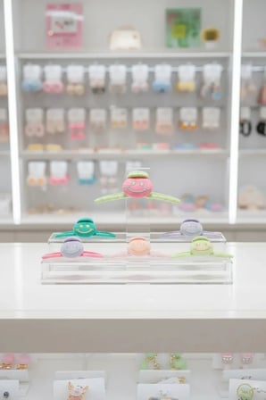 Miniso Lisanslı Dopamine Girl Serisi Saç Klipsi Renkli ve Eğlenceli Tasarım 17 Cm
