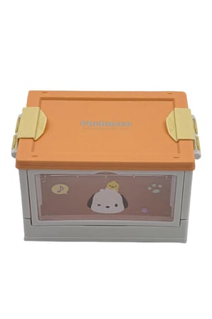 Sanrio Lisanslı Pochacco Mini Bavul Saklama Kutusu – Dekoratif Düzenleyici 12 Cm
