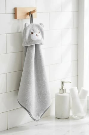 Miniso Lisanslı Sevimli Hayvanlar Serisi Shiba Inu Emici El Havlusu – Mikrofiber Dokulu Askılı Mutfak Ve Banyo Havlusu 30 Cm