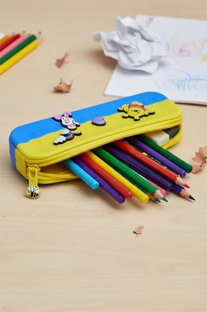 Disney Lisanslı Winnie The Pooh 21,5 Cm Fermuarlı Kalemlik – Oymalı Özel Seri