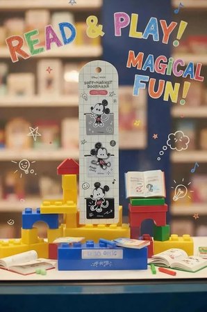 Disney Mickey Mouse Lisanslı Manyetik Ayraç – Kitap Okuma Deneyimi İçin Sayfa İşaretleyici 5,8 Cm