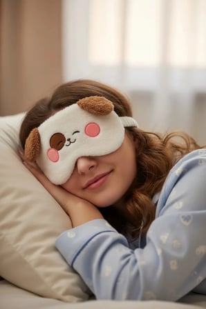 Miniso Lisanslı Hamlet Hamster Uyku Gözlüğü 20 Cm – Yumuşak Konforlu Tasarım