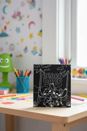 Disney Lilo & Stitch Lisanslı Stitch Koleksiyonu Kazıma ve Çizik Boyama Aktivite Seti