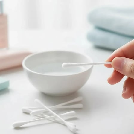 Miniso Lisanslı Doğal Pamuklu Kulak Çubuğu – Kağıt Saplı Premium Hijyen Seti