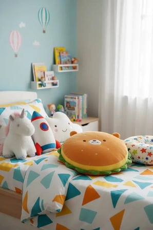 Miniso Lisanslı Shiba Inu Peluş Yastık – Hamburger Tasarımlı ve Yumuşak | TR