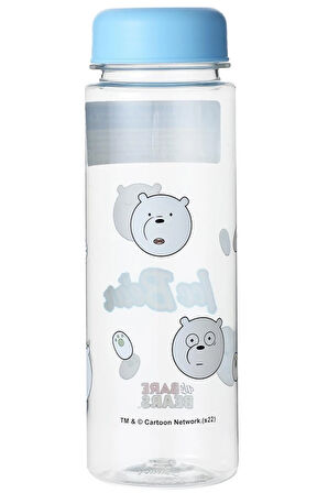 We Bare Bears Lisanslı Sevimli Kutup Ayısı Su Şişesi (500Ml)