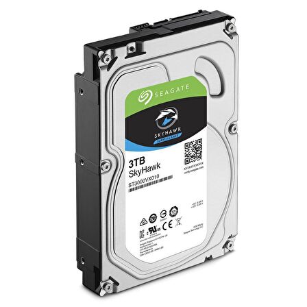 Seagate SkyHawk 3.5 inç 3 TB 5900 RPM Sata 3.0 Harddisk 