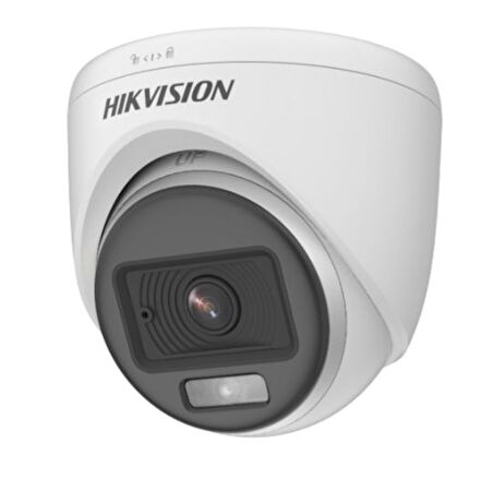 HIKVISION DS-2CE70DF0T-PFS 2MP 2.8 MM COLORVU AHD SESLİ DOME KAMERA   