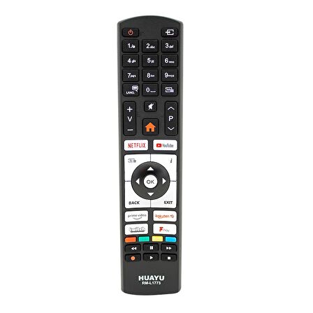 VESTEL RM-L1773 NETFLIX-YOUTUBE-PRIME VIDEO TUŞLU UNIVERSAL LCD LED TV KUMANDA*17772