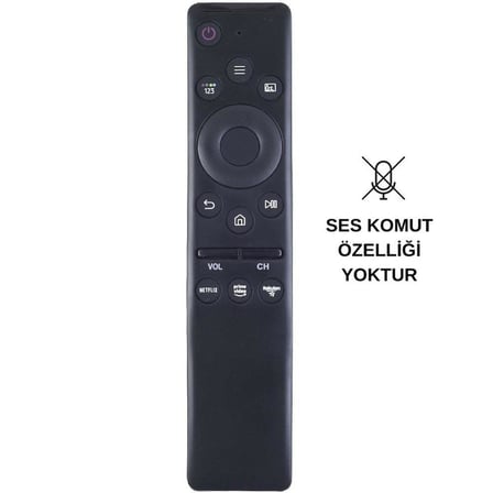 Samsug Netflix Prime Video Rakuten Tuşlu LED TV Kumanda - Ses Komutsuz