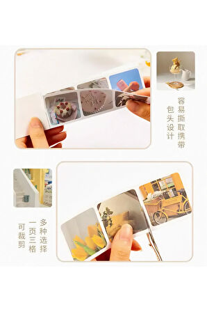 Milky Way Dreams Temalı 30 Sayfa Sticker Seti • Bullet Journal (GGK-DH056)