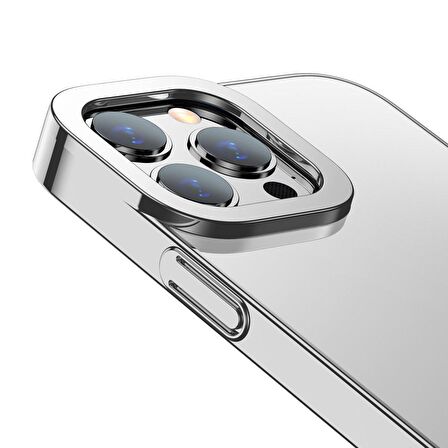 İphone13 Pro Baseus Darbe Emici Parlak Şeffaf Kapak Kılıf (armc001004)