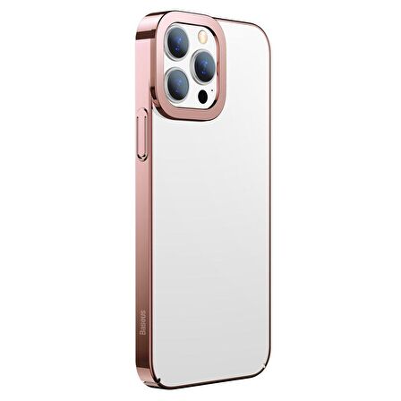 İphone13 Pro Baseus Darbe Emici Parlak Şeffaf Kapak Kılıf (armc001004)