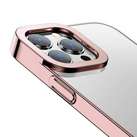 İphone13 Pro Baseus Darbe Emici Parlak Şeffaf Kapak Kılıf (armc001004)