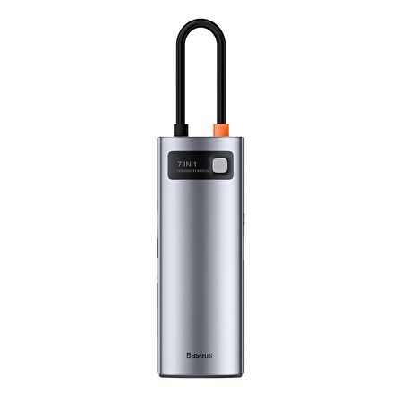Baseus Metal Gleam 7in1 Multifonksiyonel Hub Dock Station