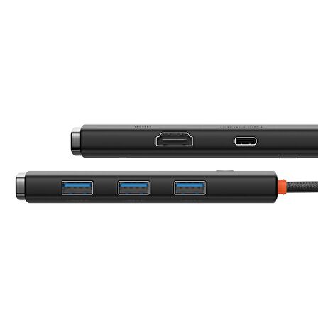 Baseus Lite 5in1 Multifonksiyonel Type-C Hub Dock Station