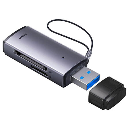 Baseus Lite Series USB-A SD-MicroSD Hafıza Kart Okuyucu Dönüştürücü Adaptör