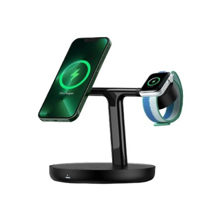 Baseus Swan 3 in 1 20W Wireless Şarj Özellikli Stant - Outlet