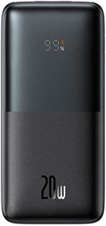 Baseus Bipow Pro Overseas Siyah 10000 mAh Powerbank Teşhir