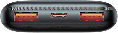 Baseus Bipow Pro Overseas Siyah 10000 mAh Powerbank Teşhir
