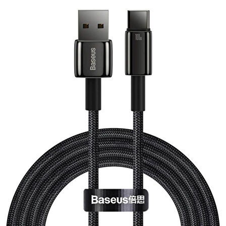 Baseus Tungsten Gold Hızlı Şarj Data Kablosu USB to Type-C 100W 2m